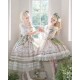 Yingluofu Teacup Rabbit Long JSK(Pre-Order/Full Payment Without Shipping Cost)